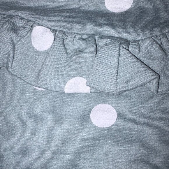 Jessica Simpson 24 month Sage Green & White dress - Picture 3 of 5